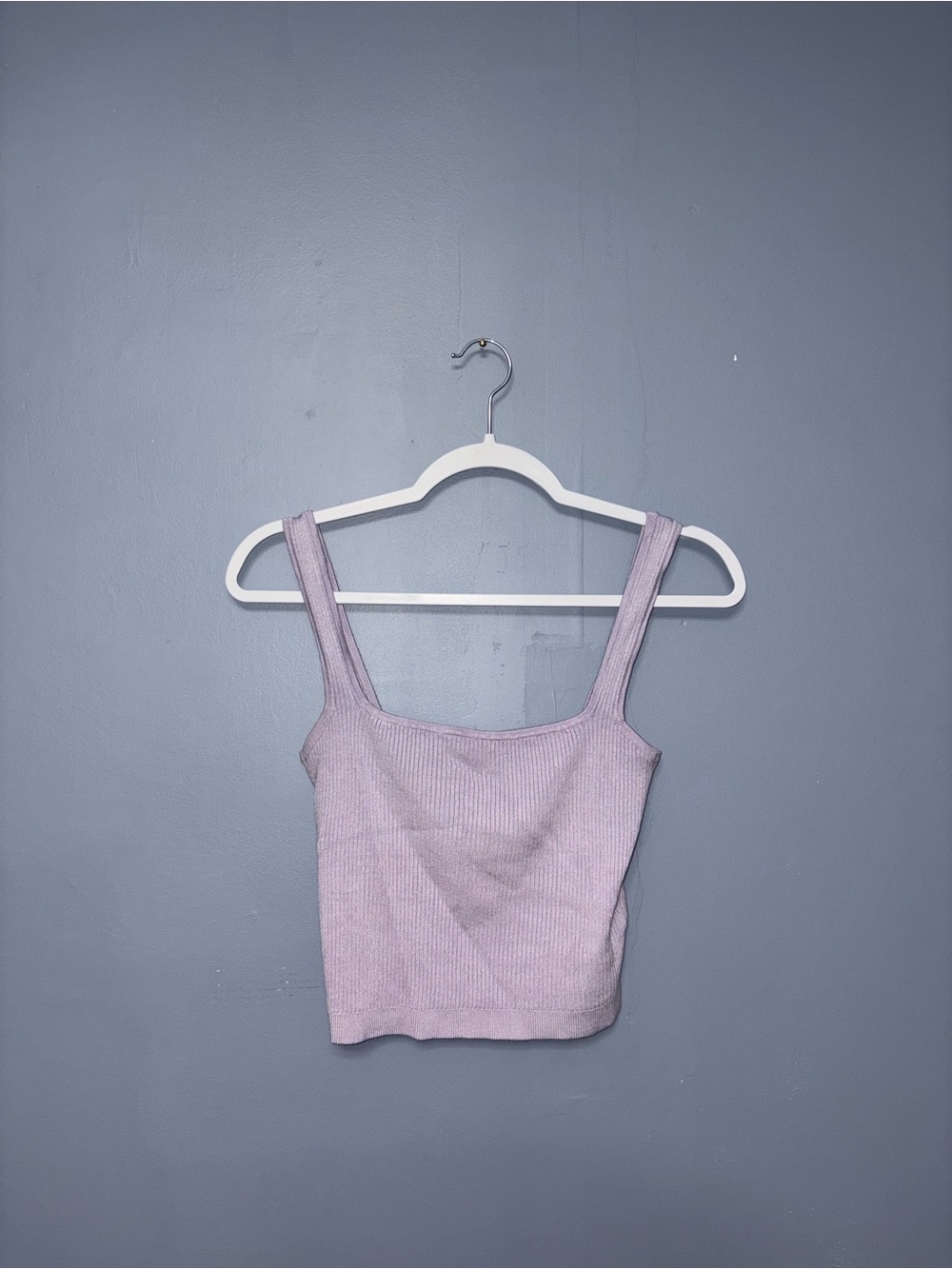 Aeropostale | Purple Ribbed Cropped TankTop | Size Large